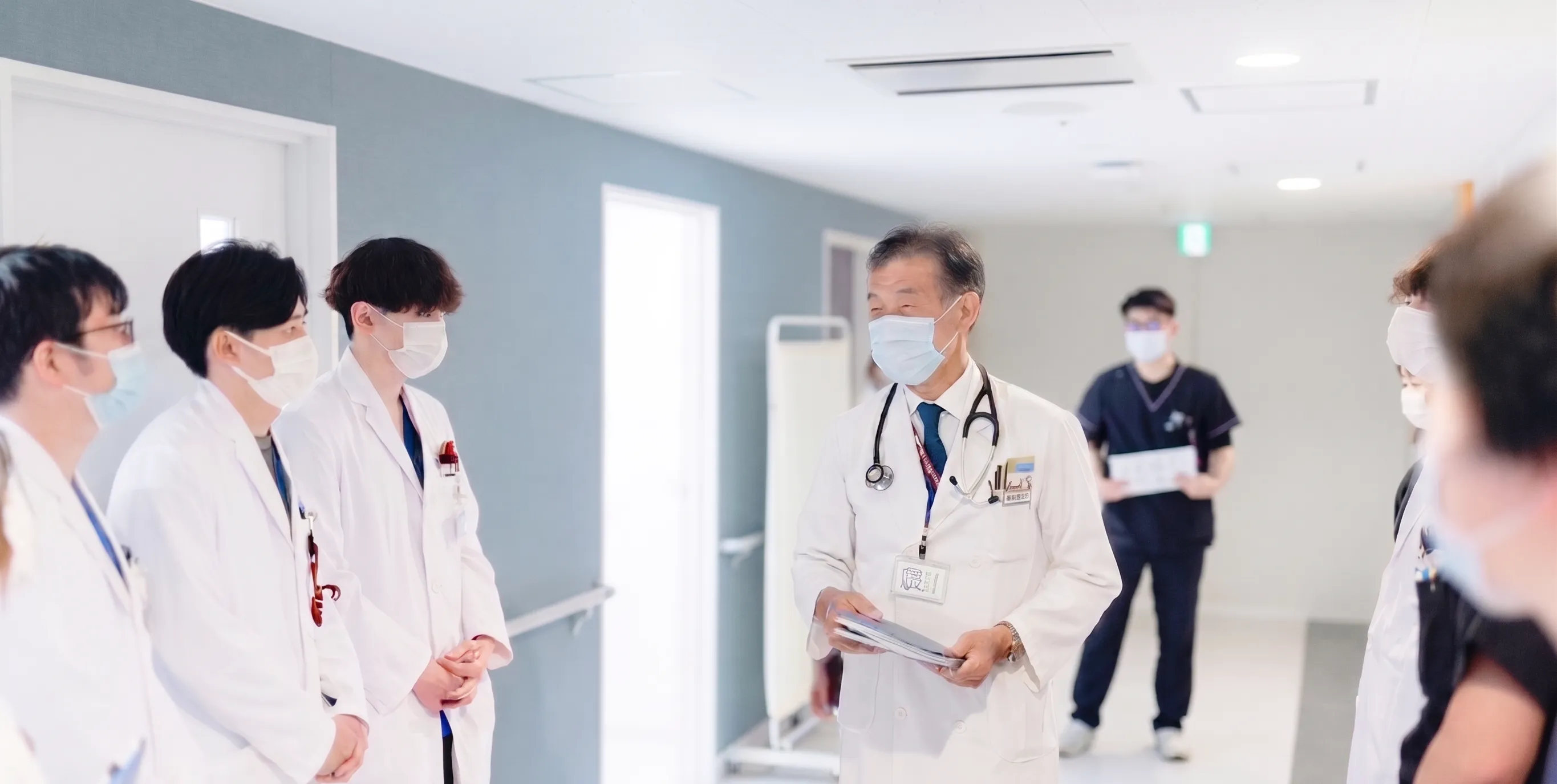先輩医師による熱心な指導と臨床研修